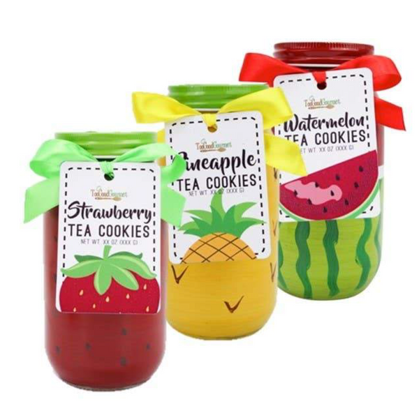 Too Good Citrus Tea Cookies in Mason Jars Sampler(3pk)