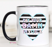 Mugsby Sassy Ceramic Mugs 12oz.