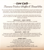Low Carb Pancake & Muffin Mix