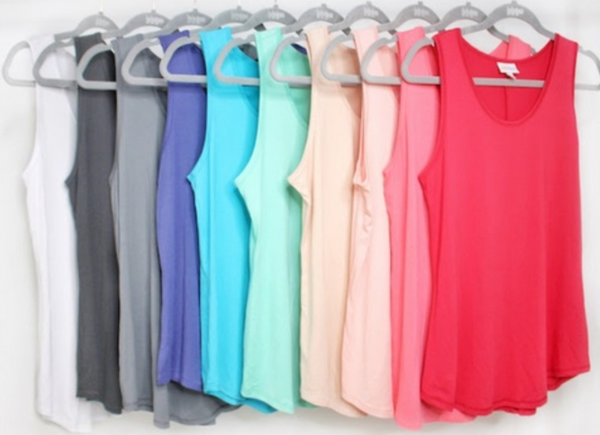 Lularoe Solid Tank Tops