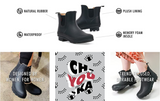 Chooka Fur Lined Rain Boots