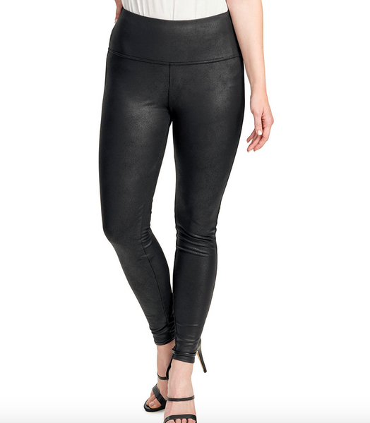 Pebbled Faux Leather Hotness Leggings