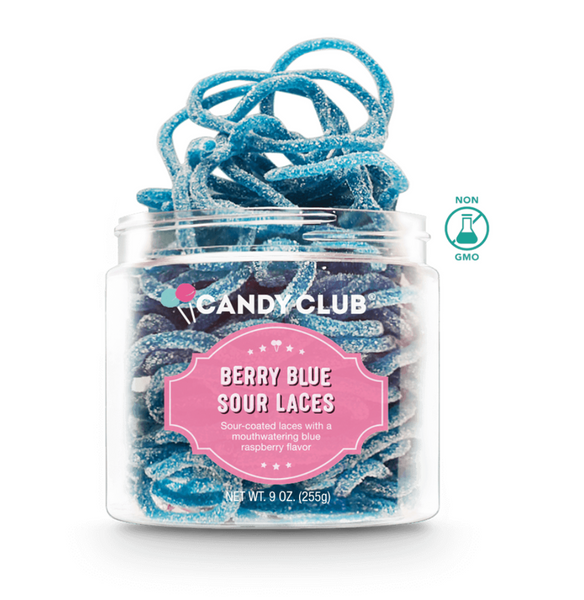 Candy Club Berry Blue Sour Laces