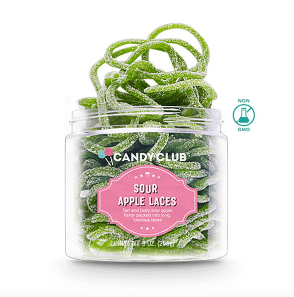 Candy Club Sour Apple Laces