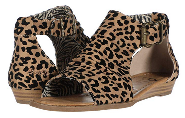 BlowFish Sahara Leopard Grass Land Sandals