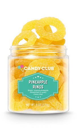 Candy Club Pineapple Rings