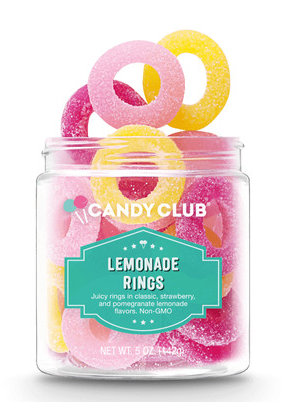 Candy Club Lemonade Rings