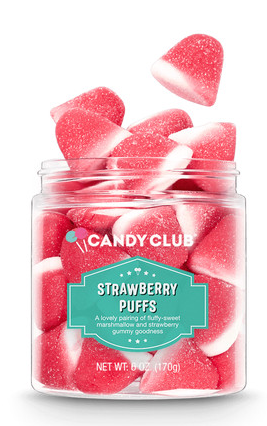 Candy Club Strawberry Puffs