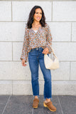 Sharpay Bootcut Stepped Hem Jeans