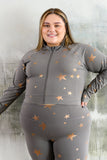 Shine Like A Star Zip Up Workout Jacket