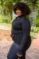 Staying Swift Activewear Jacket In Black