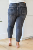 Tabitha Front Yoke Skinny Black Wash Jeans