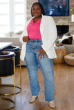 The Harvard Blazer in White