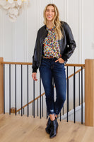 Times Square Sequin Short Sleeve Top