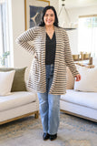 What's Mine Is Yours Striped Cardigan