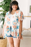 Wildflower Kimono in White