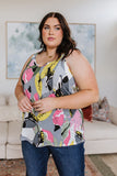 Work of Art Floral Tank