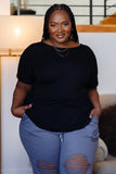 Your Favorite Lounge Tee in Black