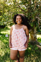 Mauve Floral Tank