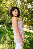 Mauve Floral Tank
