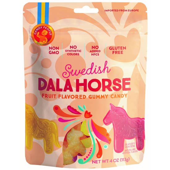 Swedish Dala Horse Gummy Candy