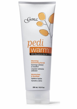 Gena Pedi Warm Warming Exfoliating Scrub